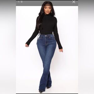 Brand new fashion, nova jeans, bellbottoms, or flared out size 13